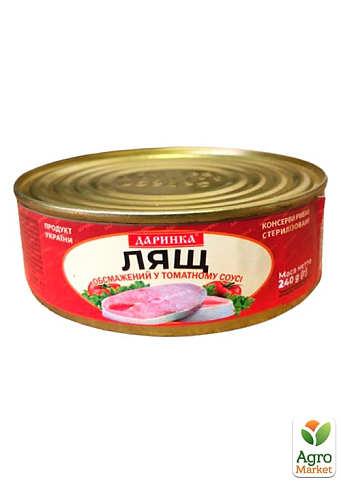 Лящ жареный в томатном соусе ТМ "Даринка" 240г упаковка 24 шт - фото 2