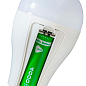Потужна Аварійна Акумуляторна LED лампа OKGO FA-3820 & 20W з 2 акумуляторами 18650 (до 4 годин) USB) цена