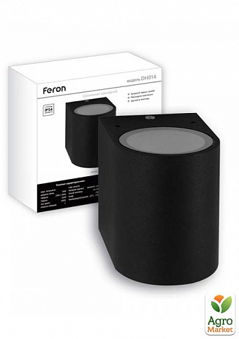 Архитектурный светильник Feron DH014 черный (11866)