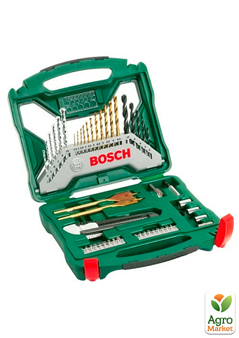 Набір сверлд і біт Bosch X-Line-Titanium (50 предметів) (2607019327)