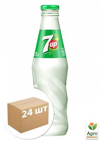 Газированный напиток ТМ "7UP" 0.25л упаковка 24шт