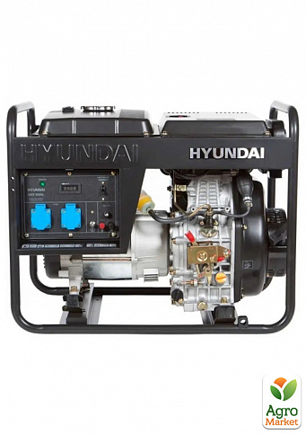 Генератор дизельный Hyundai DHY6500L (5-5,5 кВт) - фото 2