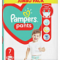 PAMPERS Дитячі одноразові підгузки-трусики Pants Giant Plus (17+ кг) Джамбо Упаковка 38