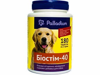 Palla dium Бтостім - 40 Білкова вітамінно-мінеральна добавка для собак 360 г (2008550)