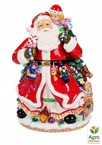 Цукерниця "Санта Клаус" 28,5 см (59-437)