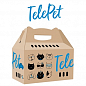 TelePet Коробка-переноска для собак и котов 45,5х22х43,5 см (3076330)