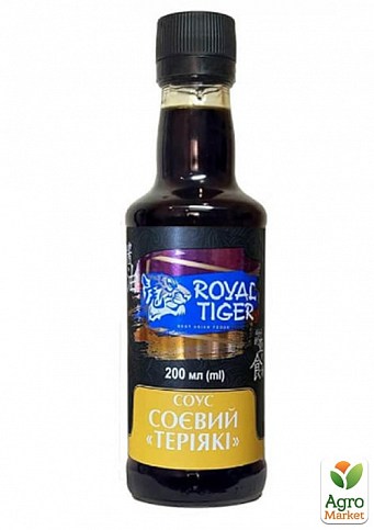 Соус соевый Терияки ТМ "Royal Tiger" 200г упаковка 15 шт - фото 2