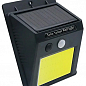 Світильник LEMANSO фасадний LM33002 COB 5W IP65 170LM 6500K з д/дв. та сон. батареєю з акумулятором (332013)