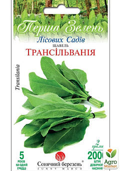 Щавель "Трансільванія" ТМ "Сонячний березень" 2000шт2