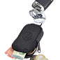 Брелок Troika Key-Click Valet зі шкіряним кошельком для монет (KR20-77/VW) цена