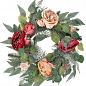 Різдвяний Вінок З Морозною Трояндою 50См (675-033)