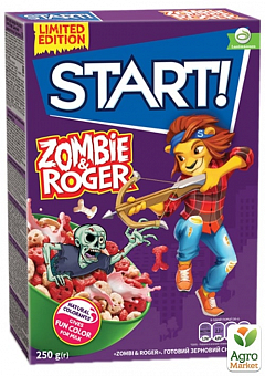 Хлопья Zombie & Roger ТМ "Start" 250г2