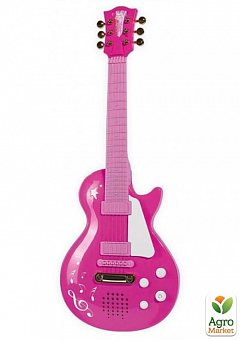 Электронная Рок-гитара "Девичий стиль" с металлическими струнами, 56 см, 4+ Simba Toys1