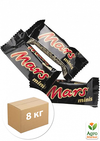 Цукерки Mars Minis 8 кг