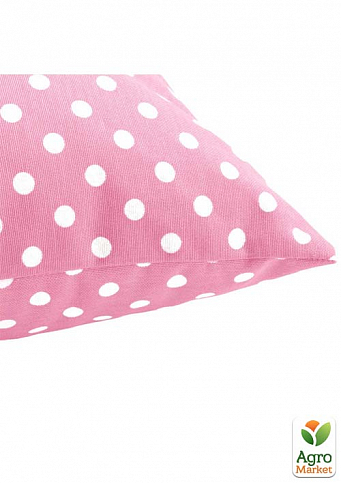 Подушка декоративна з вишивкою ТМ IDEIA 43х43 см зайчик рожевий - фото 2
