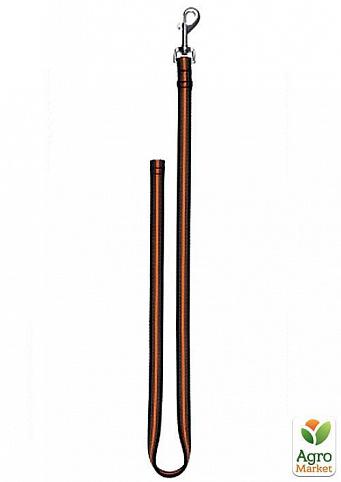 Поводок для собак Fusion (1м/17мм), черный/оранжевый) "TRIXIE" TX-20591