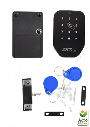 Smart замок ZKTeco CL10 для шкафчиков с кодовой клавиатурой и считывателем EM-Marine карт - фото 3