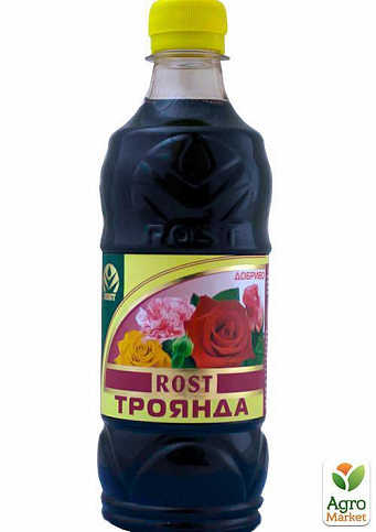 Органо-мінеральне добриво "Роза" ТМ "ROST" 0.5л