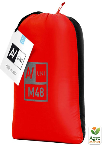 Куртка двостороння AiryVest UNI, розмір M48, червоно-чорна (2550) - фото 2