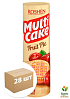 Печиво-сендвіч (вишня-крем) ККФ ТМ "Multicake" 180г упаковка 28шт