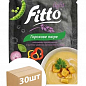 Пюре горохове з курячою грудкою, овочами та зеленню ТМ "Fitto light" саші 40 г упаковка 30 шт