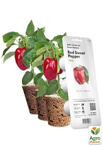 Сменный картридж Click & Grow красный сладкий перец (3 капсулы) (9278)