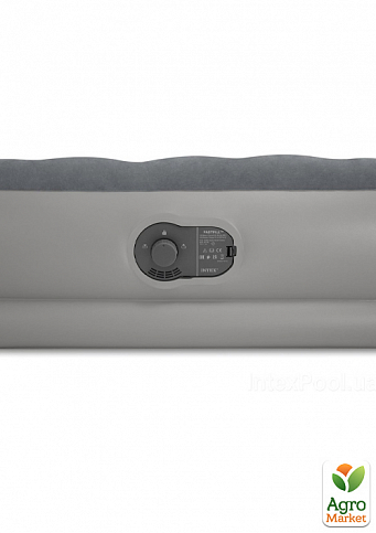 Надувне ліжко з вбудованим електронасосом від USB, двоспальне ТМ "Intex" (64114) - фото 2