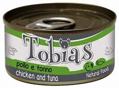Корм консервированный Тобиас консервы для собак Курица и тунец  85 г (1278380)1