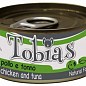 Корм консервированный Тобиас консервы для собак Курица и тунец  85 г (1278380)