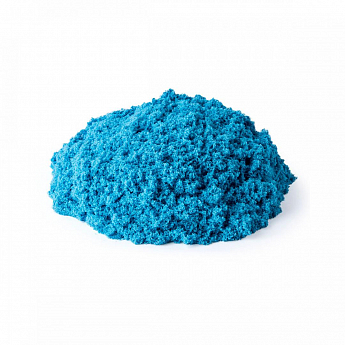 Пісок для дитячої творчості - KINETIC SAND COLOUR (синій, 907 g) - фото 3