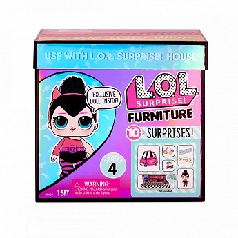 Ігровий набір з лялькою L.O.L. SURPRISE! серії "Furniture" - ПЕРЧИНКА З АВТОМОБІЛЕМ - фото 4