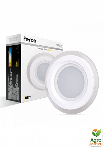 Светодиодный светильник Feron AL2110 6W белый (01577)
