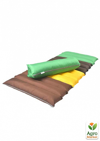 Подушка-трансформер для путешествий ТМ IDEIA 40х60х10 см салатовый 8-31814*009 - фото 2