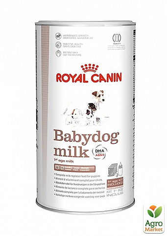 Royal Canin Babydog Milk   Сухой корм, заменитель молока для щенков от рождения  400 г (7686410)