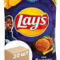 Картопляні чіпси (Бургер) ТМ "Lay`s" 120г упаковка 20шт