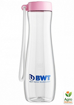 Бутылка BWT для воды розовая2
