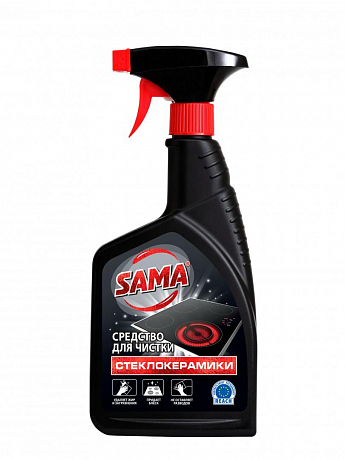 Средство для чистки стеклокерамических поверхностей "SAMA" 500 мл