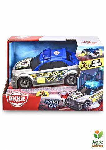 Автомобіль "Поліція" з багажником, зі звуковим і світловим ефектами, 15 см, 3+ Dickie Toys - фото 2