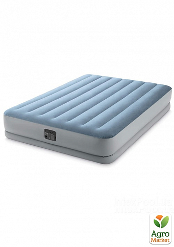 Надувная кровать с встроенным электронасосом двухспальная ТМ "Intex" (64168)