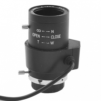 Варіофокальний об'єктив CCTV 1/3 PT06015 6mm-15mm F1.4 Automatic Iris - фото 3