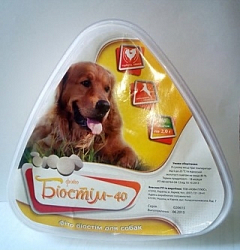Биостим-40 Фіто Кормова добавка для собак, 180 табл. 360 г (9542830)2