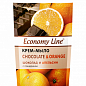Рідке крем-мило з гліцерином ТМ "Economy Line" 460 г (шоколад та апельсин)