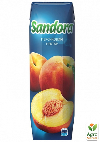 Нектар персиковий ТМ "Sandora" 0,25 л упаковка 15шт - фото 2