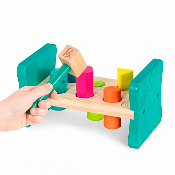 Развивающая деревянная игрушка-сортер - БУМ-БУМ - фото 3