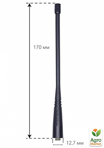 Антена для рації Baofeng BF-9700 SMAJ UHF (6888) - фото 2