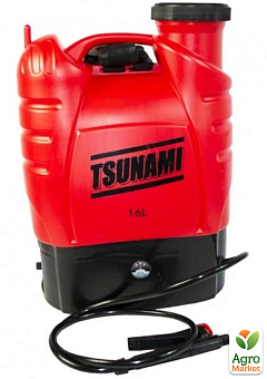 Опрыскиватель аккумуляторный TSUNAMI 16 л. 8 Ah (ST-016A)1