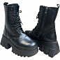 Жіночі зимові черевики Amir DSOК-04-562 37 23,5см Чорні
