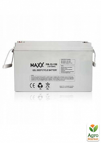 Акумулятор гелевий MAXX FM 12-FM-150 12V 150Ah