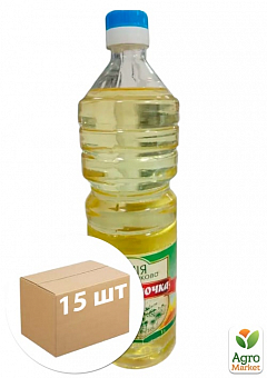 Олія соняшникова (рафінована) картонна скринька ТМ "Подоляночка" 1л. упаковка 15шт1