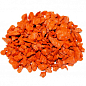 Цветные декоративные камни "Оранжевые" фракция 5-10 мм 1 кг